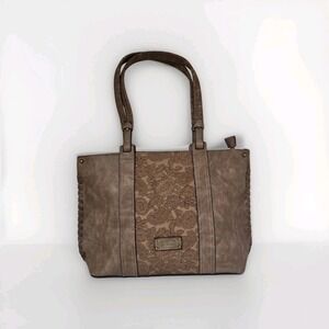 Darcy Marks London Embossed Faux Leather Tote/ Purse 18"x12"x 4"